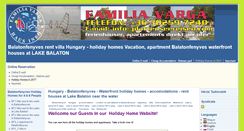 Desktop Screenshot of plattenseereisen.com